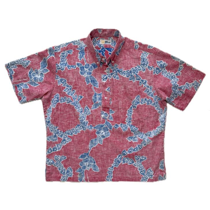 【Used/古着】90s レインスプーナーアロハシャツ Reyn Spooner Aloha ShirtsB.D  ティーシャツ M大きさ