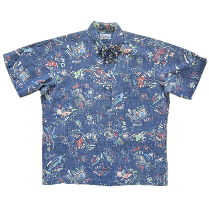 楽天市場】【Used/古着】Nakeu` Awai Honolulu アロハシャツ 1980s M 