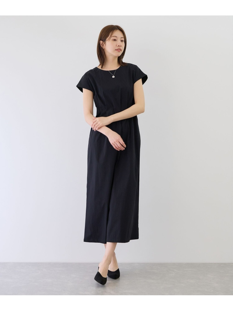 ラッシュガードウエストタックワンピース JAYRO ジャイロ ワンピース・ドレス ワンピース ベージュ ブラック グレー【送料無料】[ Fashion]