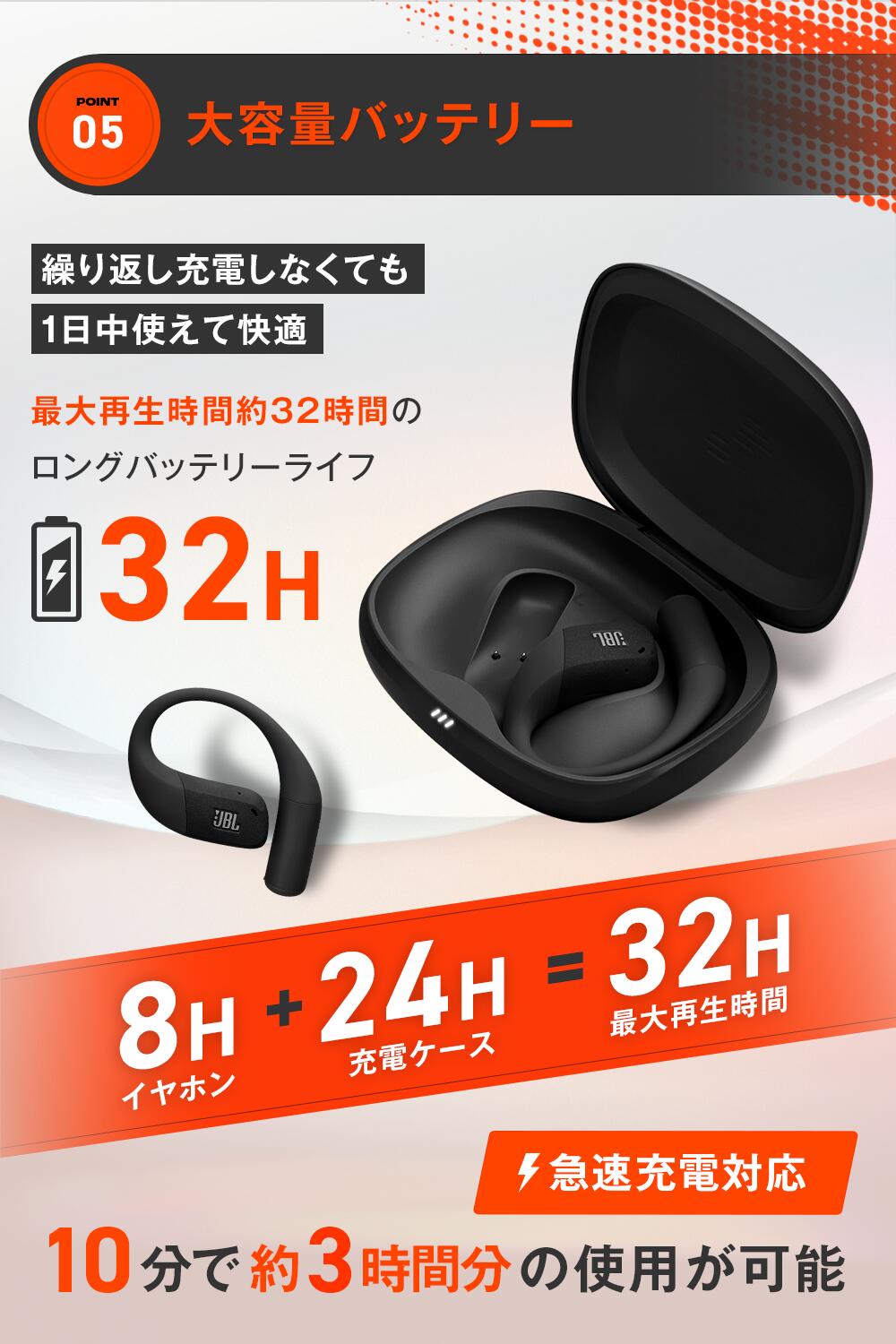 公式限定】楽天1位 JBL ワイヤレスイヤホン ENDURANCE ZONE