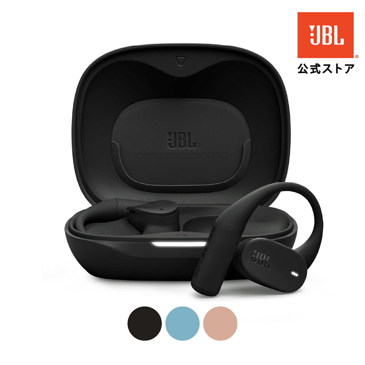 < 新品・未開封 > JBL SENSE PRO ワイヤレスイヤホン ブラック JBL JBL イヤーカフ型 完全ワイヤレスイヤホン ブラック