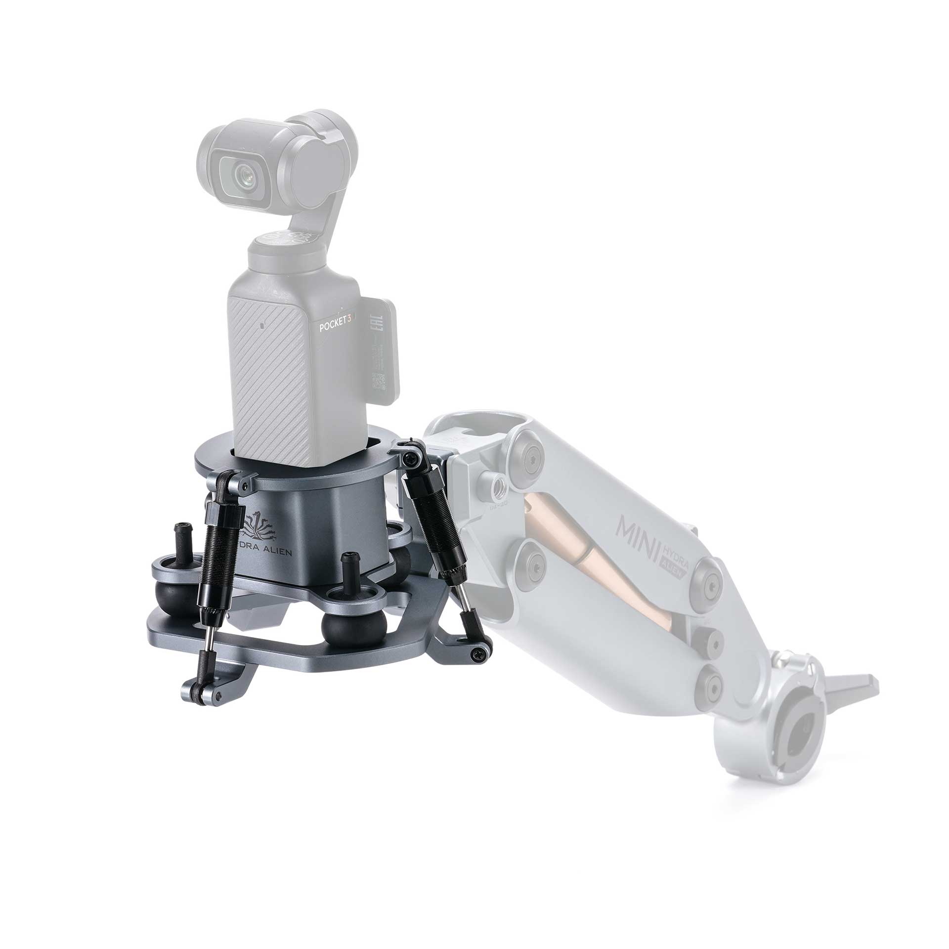 TILTA Hydra Alien Mini用衝撃吸収ヘッド Shock Absorbing Head (HDA-T15-SAH-TG)　DJI Osmo Pocket 3専用｜JBS-inc. 店