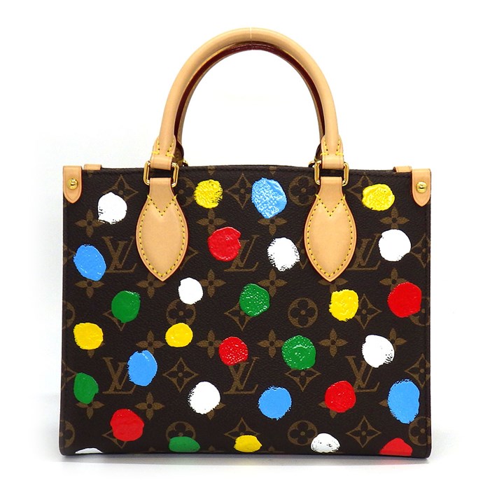 ルイヴィトン 草間彌生 バッグ LV x YK オンザゴー MM M46379 楽天市場】ルイヴィトン 草間彌生 バッグ LOUIS VUITTON LV x YK
