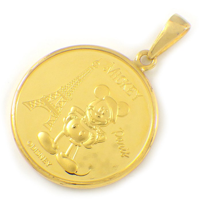 DISNEY 新品 ミッキーファミリー ペンダント お姫2点セット 完売品 264155_1.jpg