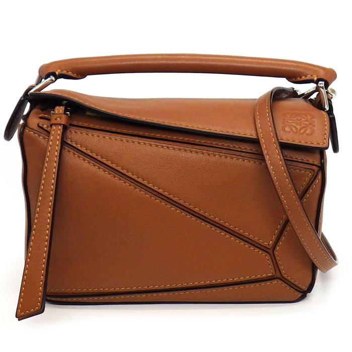 楽天市場】ロエベ パズル バッグ スモール ソフト グレイン カーフ