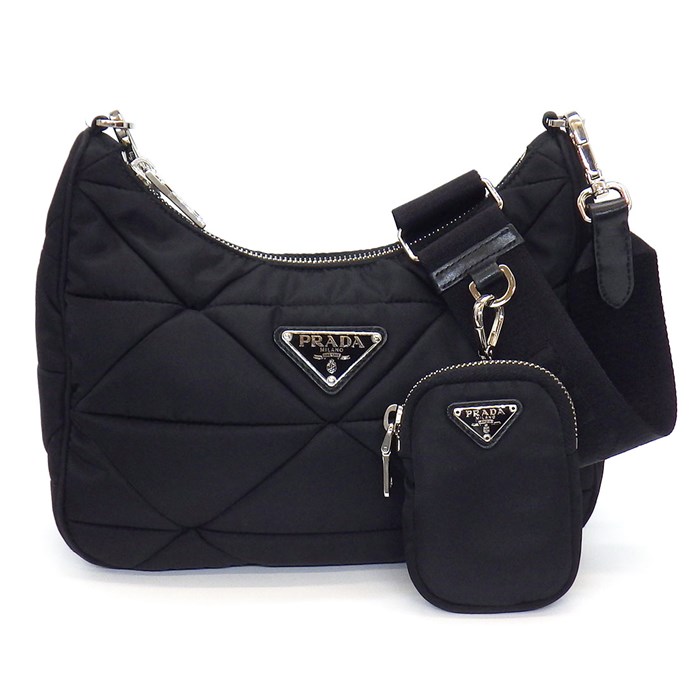 プラダ ナイロン ショルダーバッグ 1BD313 ベージュ系 ナイロン PRADA プラダ ショルダーバッグ ナイロン ベージュ : Ring