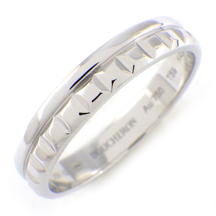 楽天市場】ブシュロン BOUCHERON リング ファセット バンド K18YG 11号