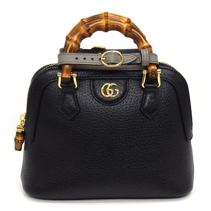 GUCCIダークグレー レザー ハンドバッグ ゴールド金具 楽天市場】【バッグ】GUCCI グッチ グッチシマレザー