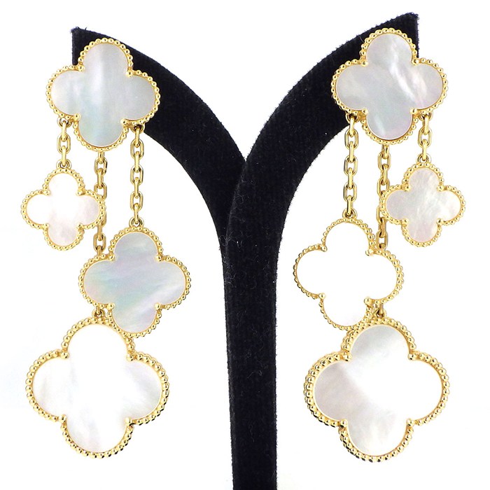 楽天市場】ヴァンクリーフ＆アーペル Van Cleef & Arpels ピアス