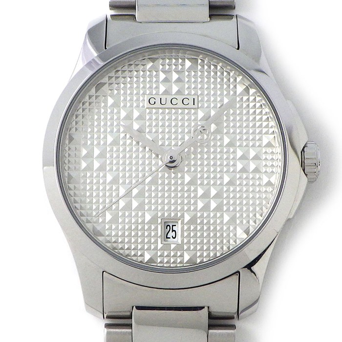 グッチ　GUCCI Gタイムレス126.4 腕時計メンズ 楽天市場】グッチ GUCCI 126.4 Gタイムレス Ref.YA126410 アウトレット