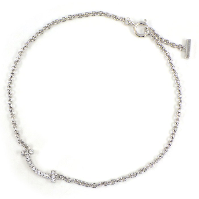 楽天市場】ティファニー TIFFANY＆Co. Tスマイル（ミニ）ダイヤ