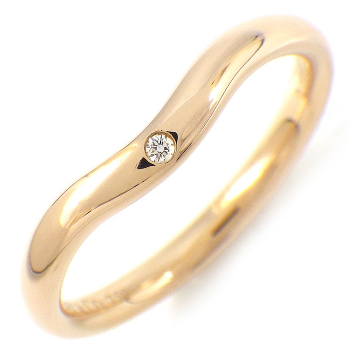 楽天市場】ティファニー Tiffany & Co. リング カーブド V ウェーブ