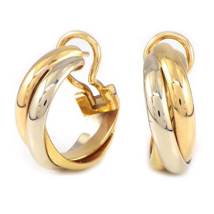 楽天市場】カルティエ Cartier ピアス ラブ シングル B8301421