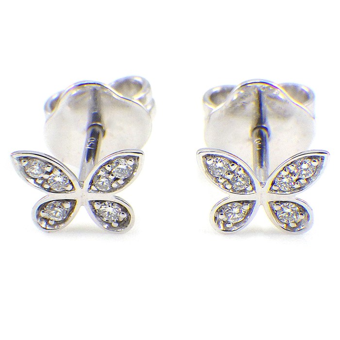 楽天市場】グラフ Graff GRAFF ピアス バタフライ プティ スタッド