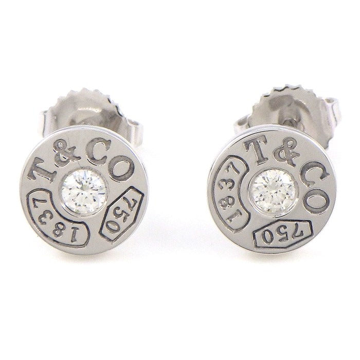 楽天市場】ティファニー Tiffany & Co. ピアス ノーツ ラウンド ロゴ