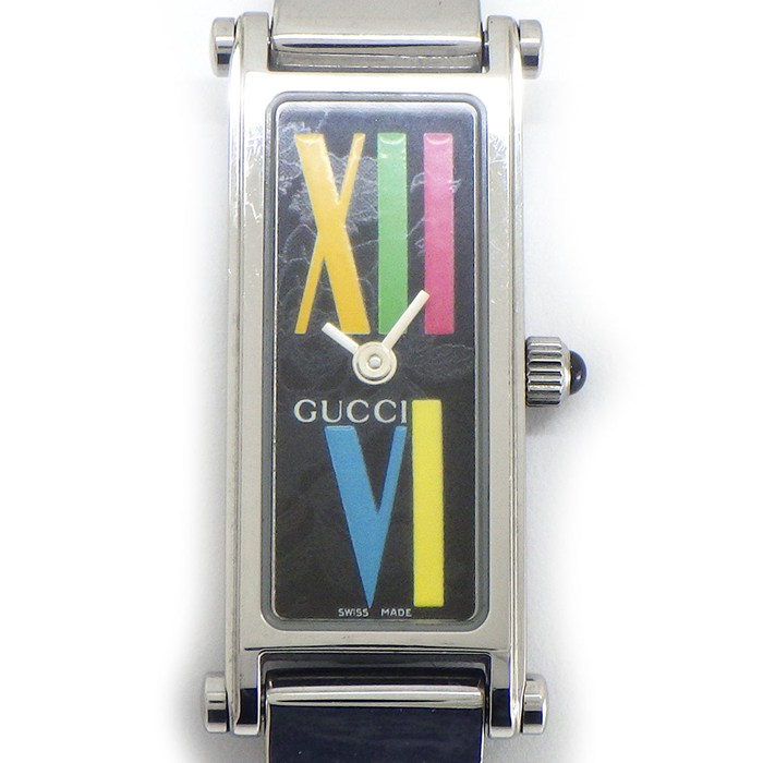 楽天市場】グッチ GUCCI 腕時計 1400L シルバー文字盤 SS クオーツ