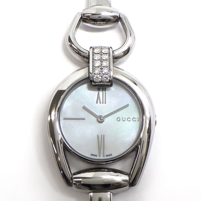 楽天市場】グッチ GUCCI 腕時計 バングルウォッチ 1500L ホースビット