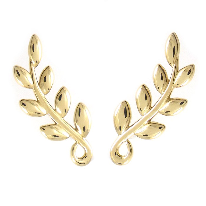 楽天市場】ティファニー Tiffany & Co. ピアス オリーブリーフ K18YG