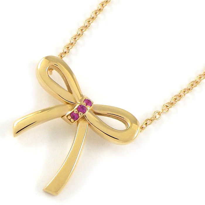 楽天市場】ティファニー Tiffany & Co. ネックレス ボウ リボン