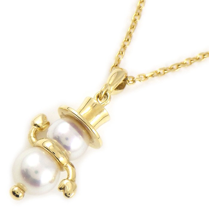 楽天市場】MIKIMOTO ミキモト スノーフレーク パール ネックレス SV925