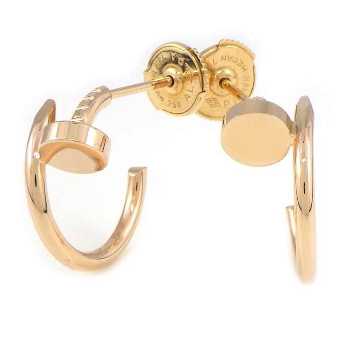 楽天市場】カルティエ Cartier ピアス ジュスト アンクル 釘モチーフ