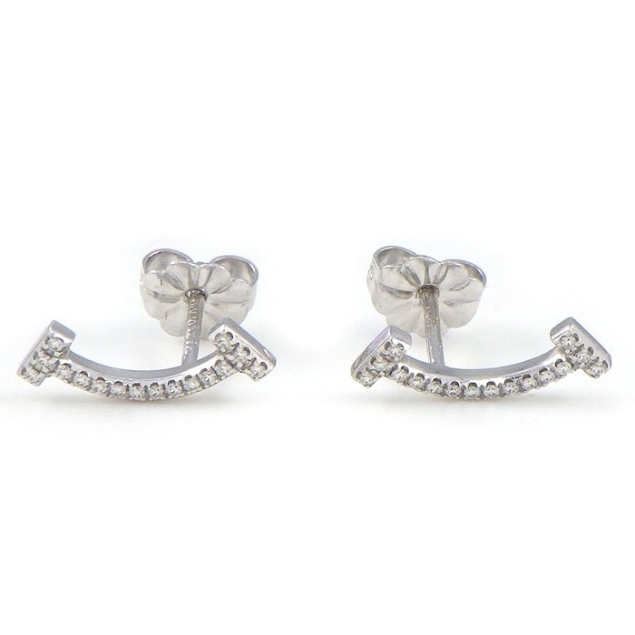 楽天市場】ティファニー Tiffany & Co. ピアス Tスマイル K18PG ※片方