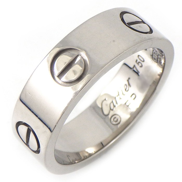 カルティエ Cartier リング ラブ クラシックモデル MM B4084751 K18WG 11号 / #51 【中古】｜ジェイビーワークス　店 104,500円