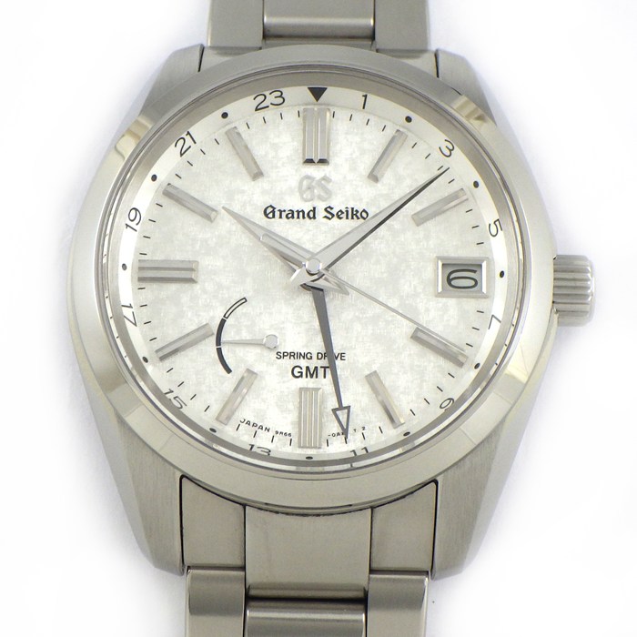 グランドセイコー Grand Seiko 腕時計 ヘリテージコレクション SBGE279/9R66-0BL0 2025年ギャラ デイト GMT パワーリザーブ表示 シルバー文字盤 SS スプリングドライブ 【箱・保付き】 【中古】 693,000円