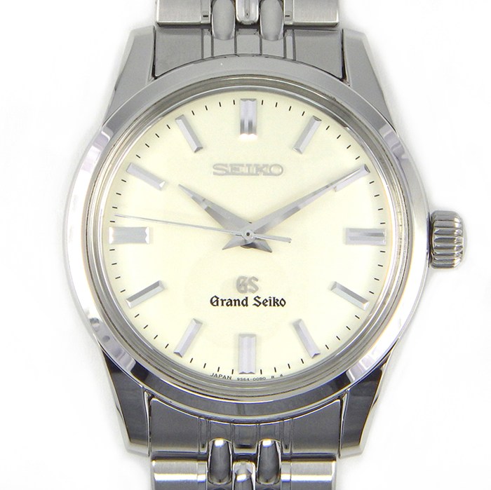 【10日限定★ポイント3倍】 グランドセイコー Grand Seiko 腕時計 エレガンスコレクション SBGW031/9S64-00A0 裏スケ アイボリー文字盤 SS 手巻き 【中古】