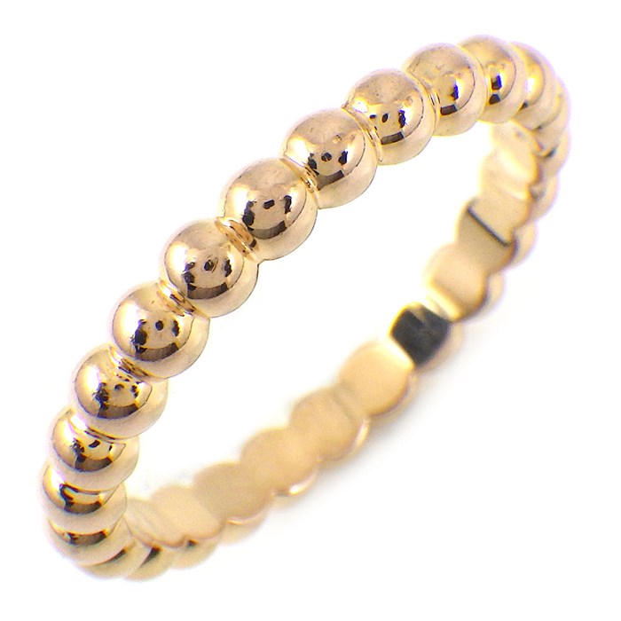 ヴァンクリーフ＆アーペル Van Cleef & Arpels リング ペルレ ゴールドパール ミディアム VCARN9PB00 K18PG 13.5号 / #54 【中古】｜ジェイビーワークス　店