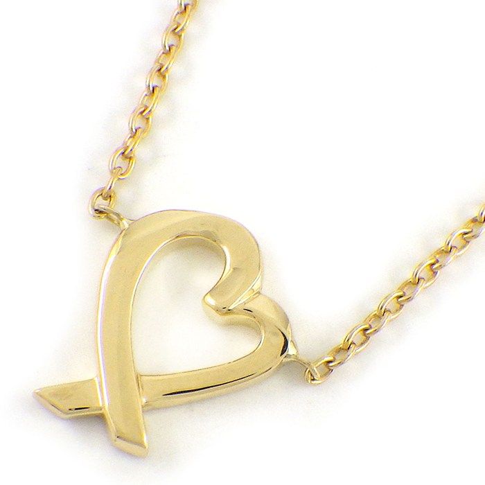 ティファニー Tiffany & Co. ネックレス ラヴィング ラビングハート K18YG 【中古】|ジェイビーワークス 店