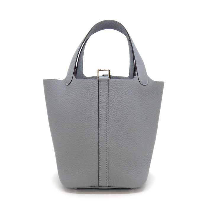 エルメス HERMES ハンドバッグ ピコタンロック PM G刻印 2026年 グリパンタン トリヨンクレマンス シルバー金具 【中古】｜ジェイビーワークス　店
