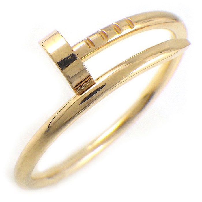 カルティエ Cartier リング ジュストアンクル スモールモデル SM B4225962 釘モチーフ K18YG 17.5号 / #62 【中古】|ジェイビーワークス 店