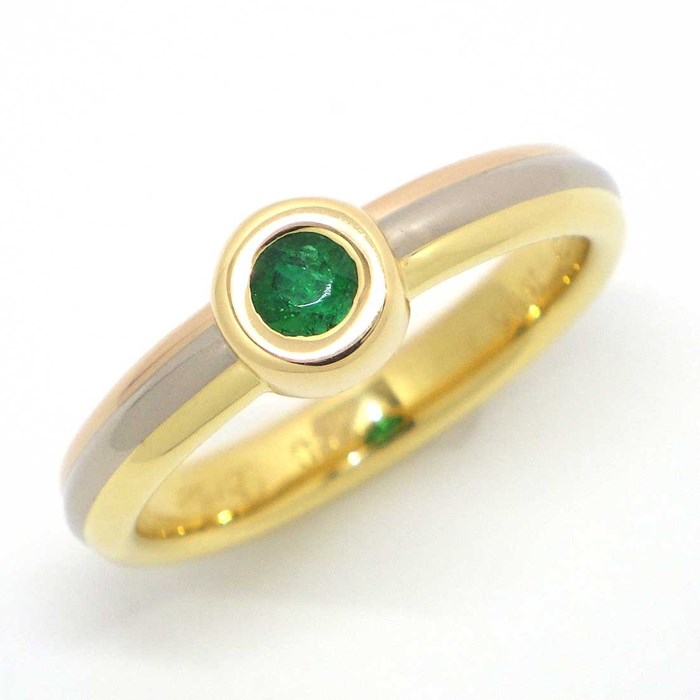 cartier ring emerald