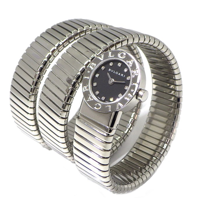 今ならほぼ即納 12ポイント 191ts ロゴ ブラック文字盤 スネーク トゥボガス 腕時計 Bvlgari ブルガリ 1 1 1 15まで 新春初売5 Offクーポン ダイヤモンド 中古 クォーツ Ss 1417 Lusyblog Ro