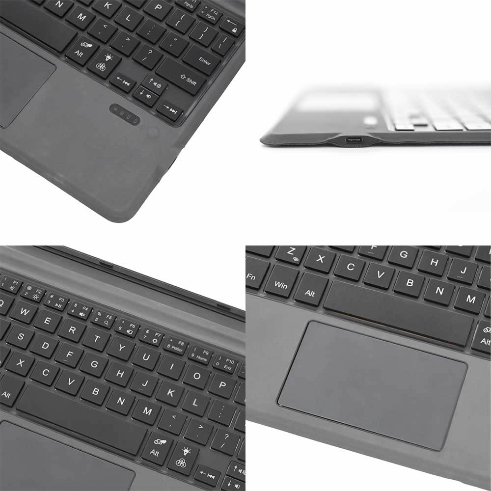 市場 Surface 6 Bluetooth 4 ワイヤレス Pro3 7 スマートキーボード 通用 5 タッチパッド搭載 超薄スリム