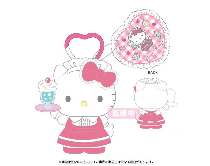 ハローキティ ラブリーフリルマスコットキーホルダー ハローキティ 【予約】ハローキティ ラブリーフリルマスコット