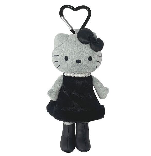 楽天市場】ハローキティ スタイルアップマスコットドレスグレー HELLO