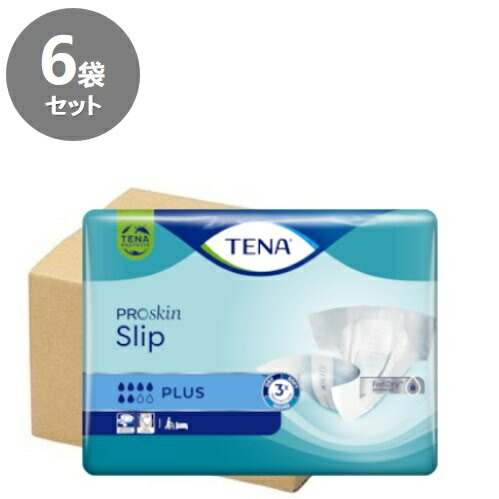 12枚×6袋【ケース販売】TENAスリップ プラス Lサイズ　750cc　テープ　おむつ