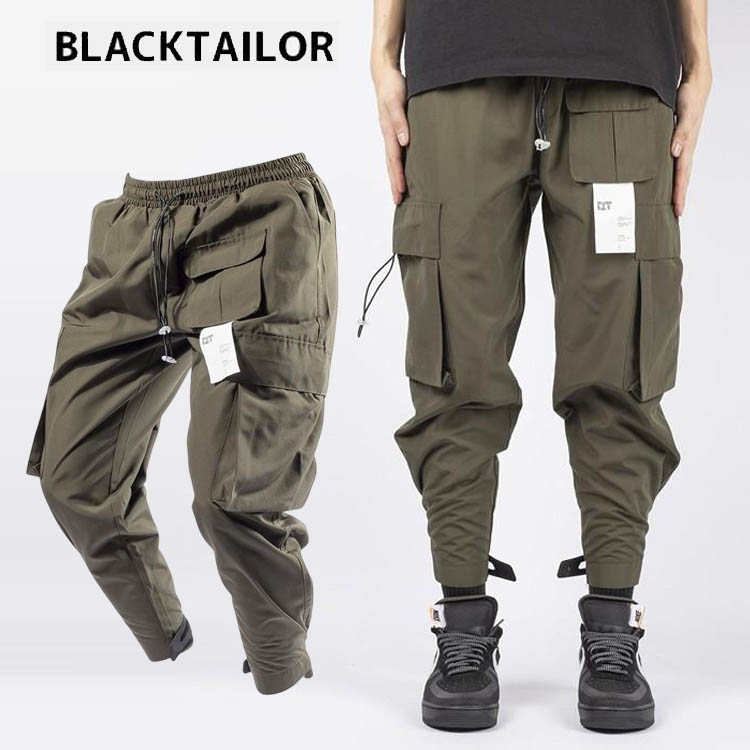 BLACKTAILOR(ブラックテイラー)N17 CARGO GREEN カーゴパンツ 作業着 作業ズボン ワークパンツ ダンス ヒップホップ おしゃれ ブランド グリーン