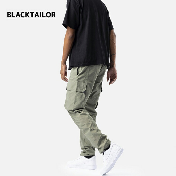x2 CARGO ＧＲＥＥＮ BLACKTAILOR ブラックテイラー メンズ カーゴパンツ ジョガーパンツ メンズファッション パンツ おしゃれ ストリート