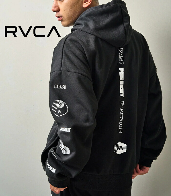 RVCA ルーカ ELEMENT STREAKS HD パーカー メンズ スウェット フーディ カジュアル