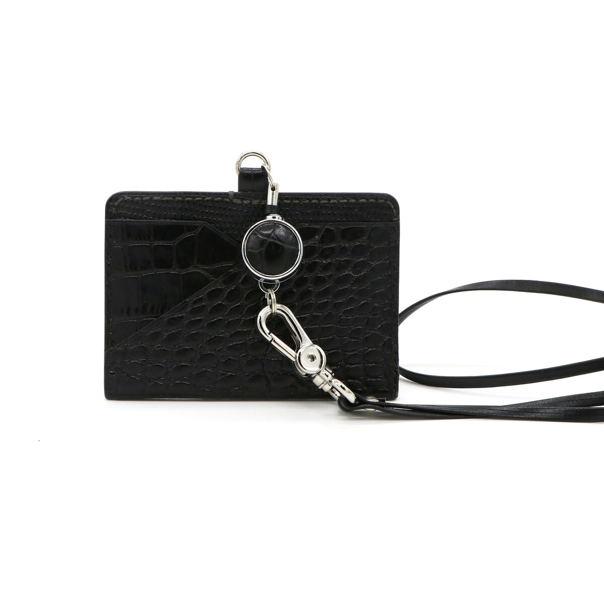 【数量限定・即納】[Jinastory] Card Holder ブラック　本革/カードホルダー/カードケース｜J comma