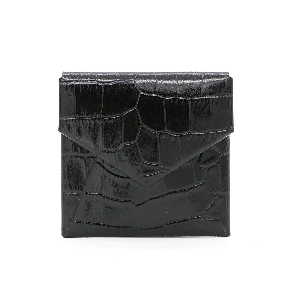 【分量制限事項・即納】[Jinastory] Coin Case 黒いこと 本革/コインケース