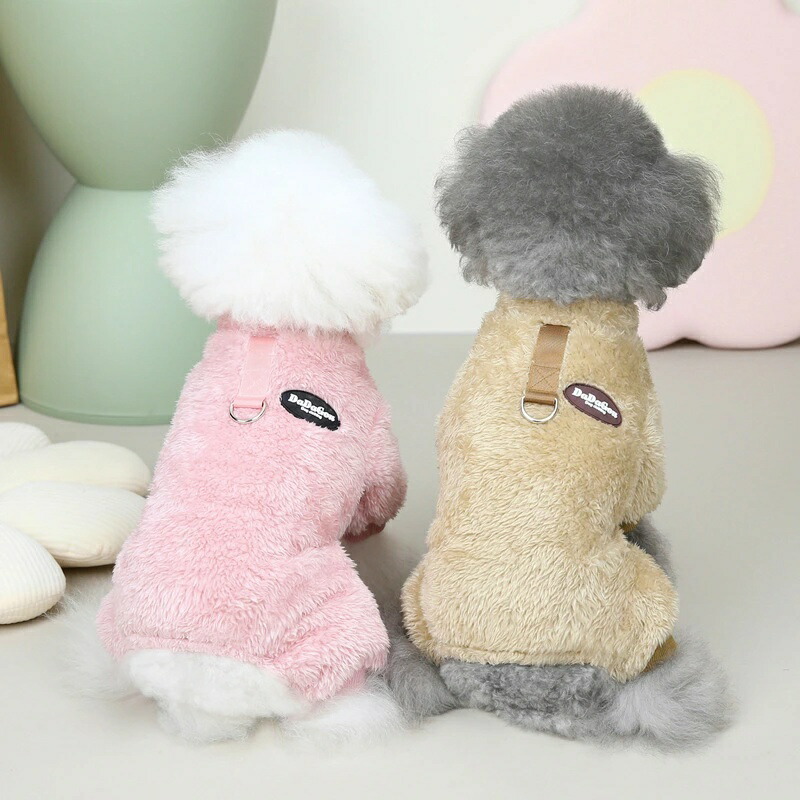 冬服 大型犬 犬服 VERY 暖かい 犬の冬服 フリース サンゴベルベット 冬 服 犬 秋冬 犬服 秋冬 新作 25AW フリースコート あったか 防寒 犬服・アクセサリー