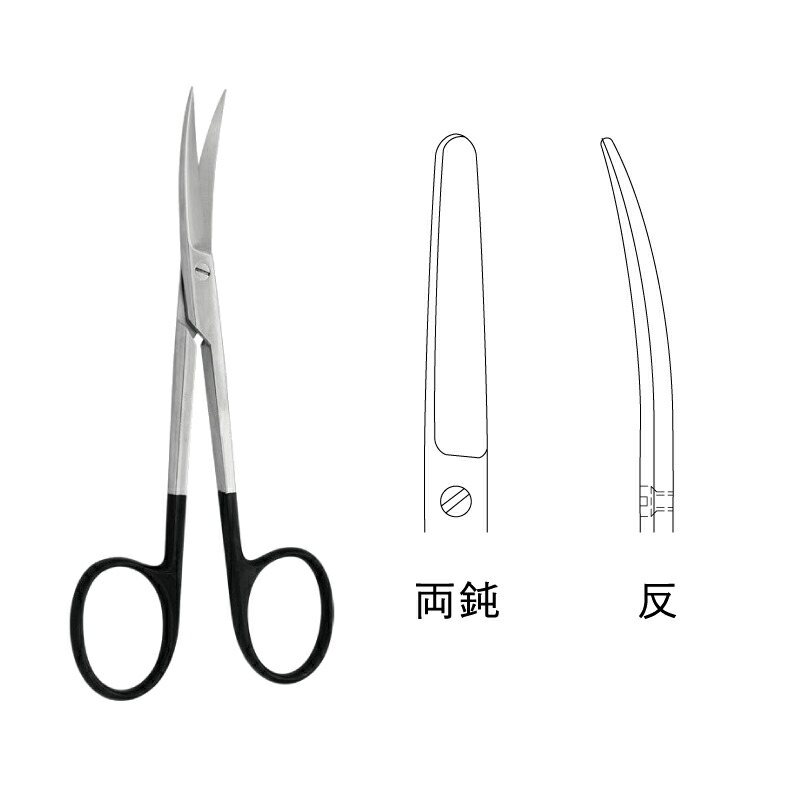 マイクロ剪刀 上山式バヨネットタイプ 製品詳細 | 村中医療器 情報サイト | プラム 上山式マイクロ剪刀