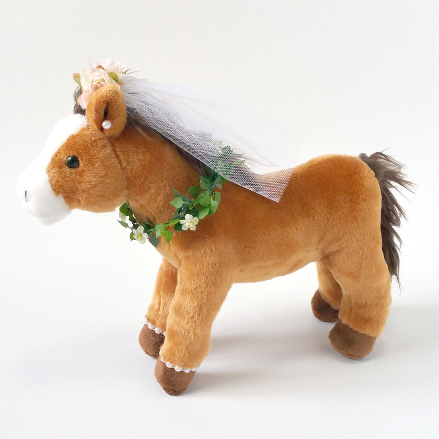 楽天市場 ウェルカムドール ウエディングドール ウエルカムドール ポニー 馬 ホース Horse 結婚式 ぬいぐるみ J Dコーポレーション