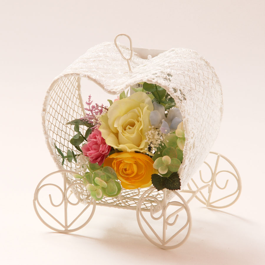 ハート　花かご　ブライダル　置物 楽天市場】プチギフトカゴ 【全4種】 フラワーシャワーカゴ（オーバル