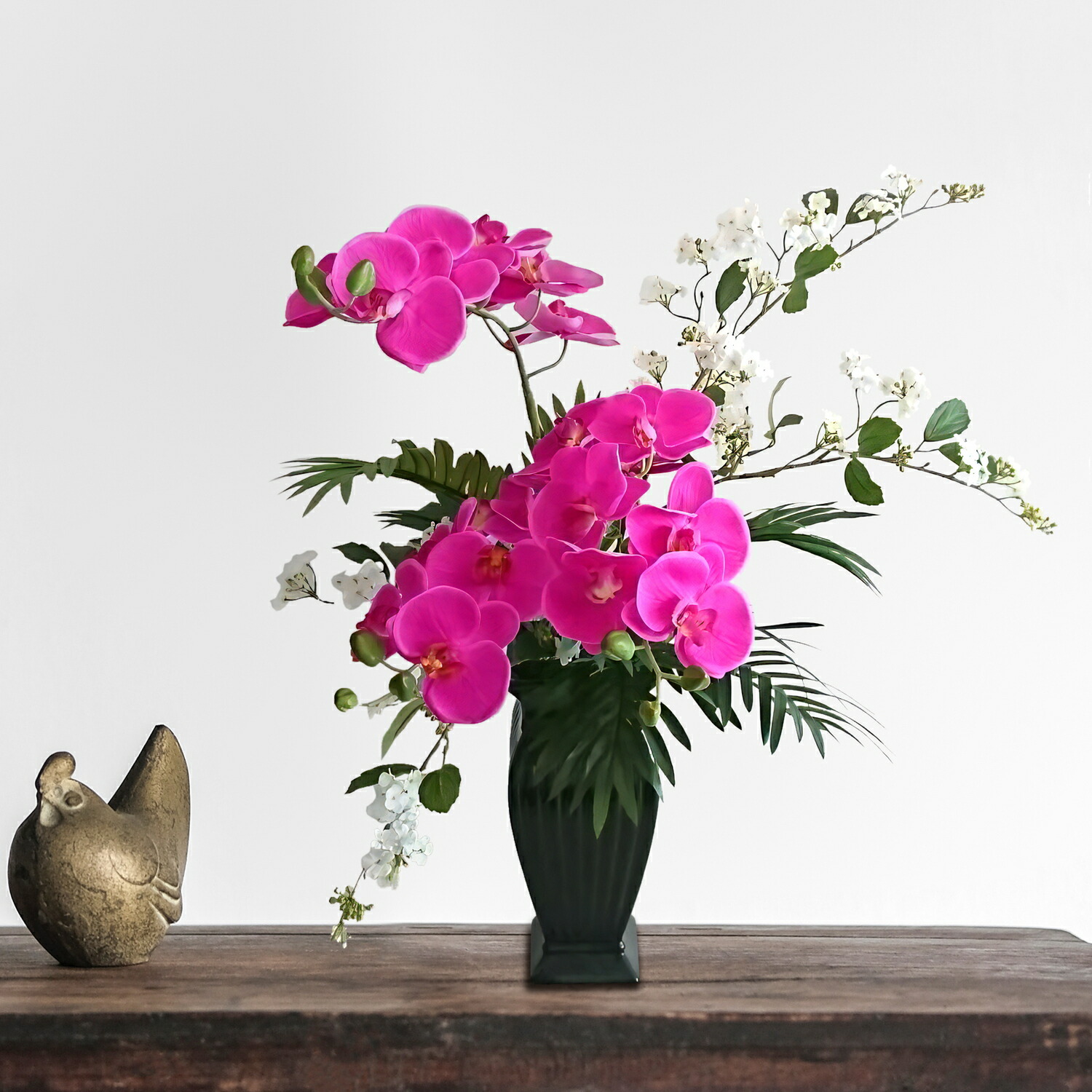 楽天市場】【華シリーズ】造花 松 椿 ネコ柳 モクレン フラワー