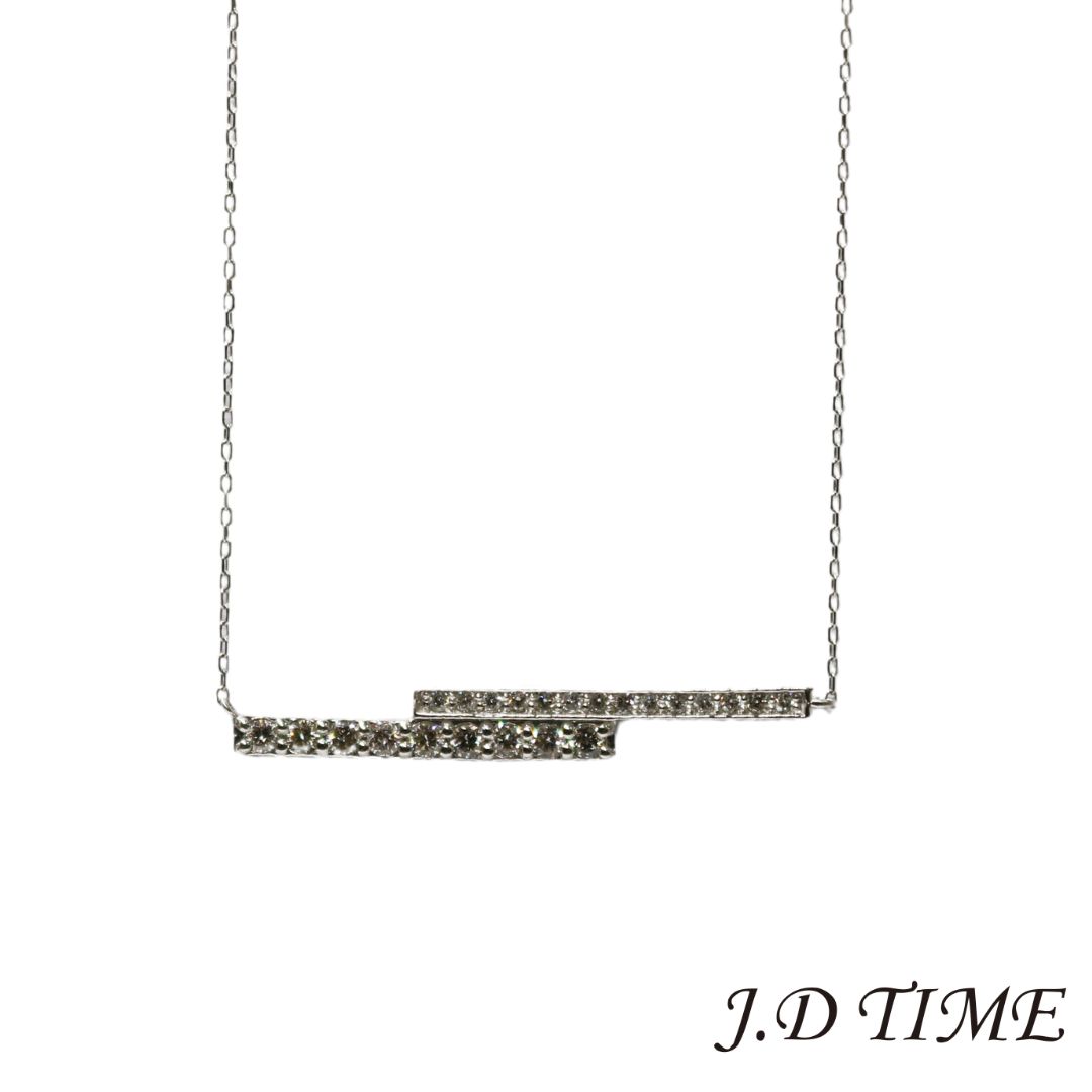 楽天市場】ダブルトップ ピンクゴールド ネックレス W50113.2.22 新品